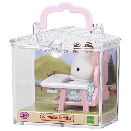 Sylvanian Families - 5197 - Bebé Para Llevar ( Conejo Chocolate Silla Bebé)