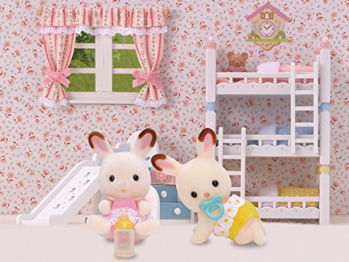 Sylvanian Families- Chocolate Rabbit Twins Mini muñecas y Accesorios, Multicolor (Epoch para Imaginar 5080)