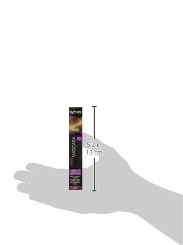 SYOSS - Hair Mascara - Cubre Canas - Color Rubio Oscuro - 2 uds de 16ml