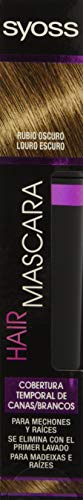 SYOSS - Hair Mascara - Cubre Canas - Color Rubio Oscuro - 2 uds de 16ml