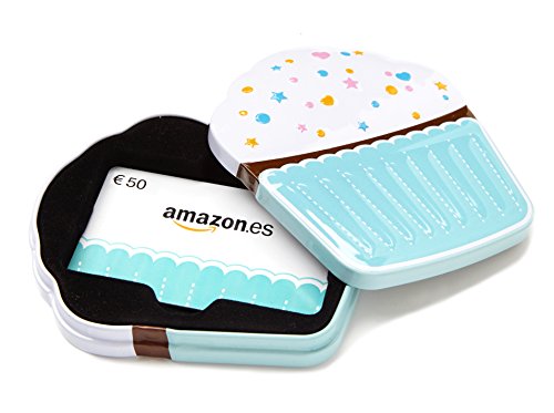 Tarjeta Regalo Amazon.es - €50 (Estuche Cupcake)