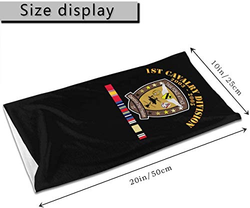 Task Force Attack If Ii 1st Cav Face Cover Bandanas Seamless Head Scarf Transpirable Para Hombre Mujeres