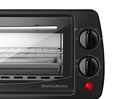 Taurus Horizon 9 - Horno Electrico, 800 W, Acero 18/10, Negro