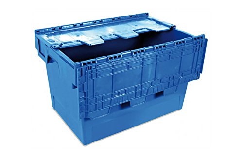 Tayg 6434-T Euro-caja con tapa para almacén y transporte, 600x400x340 mm