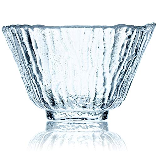 Taza Té Artesanal Crytal Glass - 4 Tazas Ideal Para Cualquier Bebida - Vasos Diseñador Pequeños - Vaso De Café Grueso - 50 ml