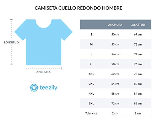 TEEZILY Camiseta Hombre MI Barba ES EL ÚNICO Vello - Verde Botella - XXL