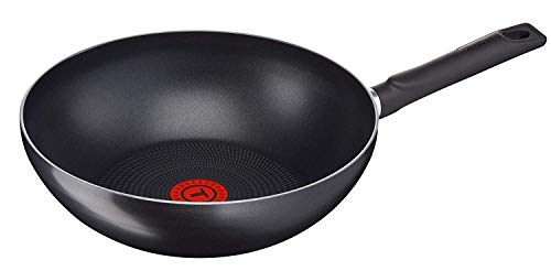 Tefal A16819 - Wok, Negro, 28 cm