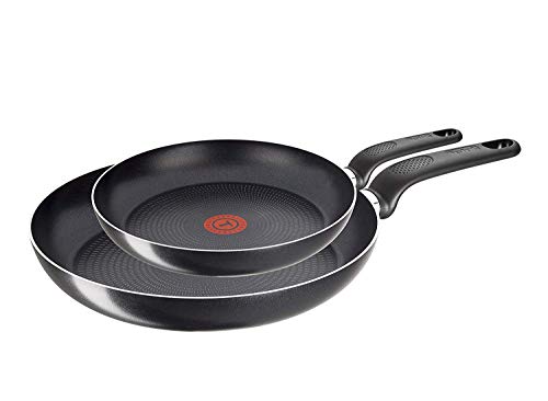 Tefal B31490 Sartén para Crepes Alrededor - Cacerola (Alrededor, Sartén para Crepes, Negro, PowerGlide, Thermo-Spot, Cerámico, Gas, Halógeno, Inducción, Placa de Sellado)