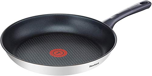 Tefal Daily Cook - Sartén de 30 cm, antiadherente de acero inoxidable, para todo tipo de cocinas incluido inducción