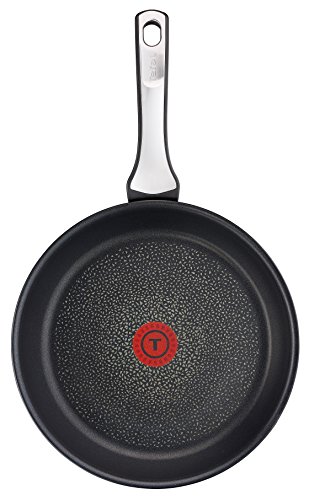 Tefal Expertise - Pack de 2 Sartenes de 21 - 24 cm, aluminio antiadherente con extra de titanio, para todo tipo de cocinas incluido inducción