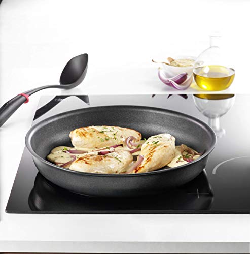 Tefal Ingenio Expertise - Set de Sartenes de Aluminio de 24 y 28 cm con Mango Extraíble,Antiadherente con Extra de Titanio, Aptas para Todo Tipo de Cocinas Incluido Inducción