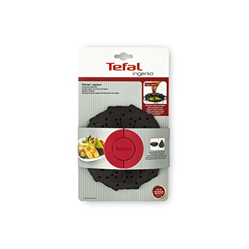 Tefal K2071614 Ingenio Cesta de Silicona Vapor Color Negro 26 x 15,2 x 9,3 cm