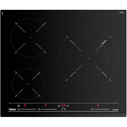 Teka IZ 6315 Integrado Induction vitrocerámica - Placa (Integrado, vitrocerámica, Induction hob, Vidrio, Negro, 1500 W, Rectangular)