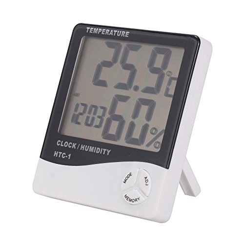 Termómetro Higrometro LCD Pantalla Medidor Temperatura