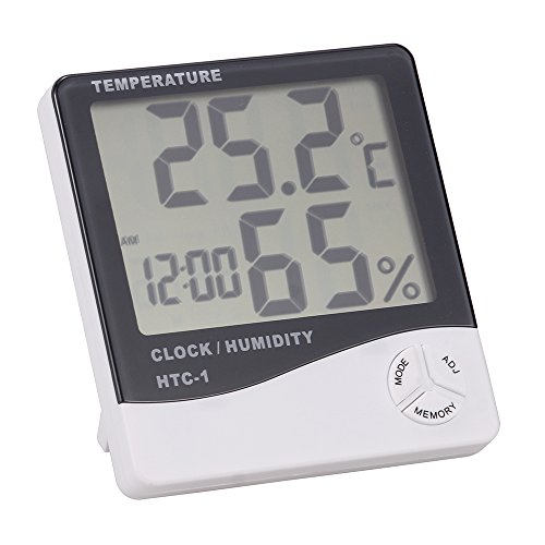 Termómetro Higrometro LCD Pantalla Medidor Temperatura