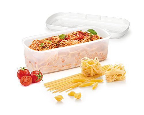 Tescoma Cuece Pasta Purity Microwave, Blanco, 33.30x14.4x10.5 cm