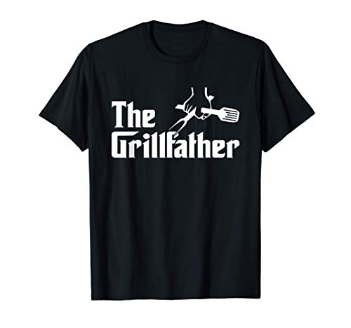 The Grillfather Funny BBQ Barbecue Grill Chef Smoker Gift Camiseta