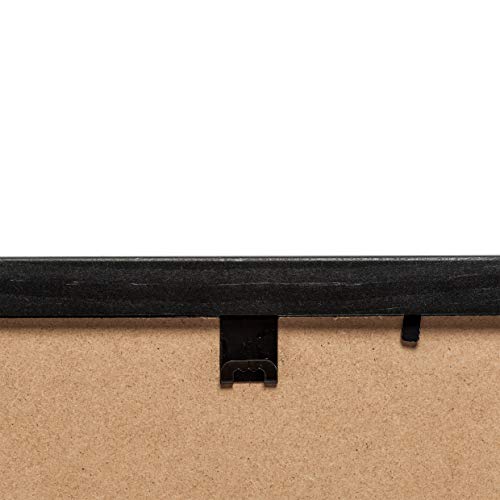 The Photo Album Company PAWFA4B-BLK - Marco de fotos, madera, Negro,  21 x 29,7 cm,