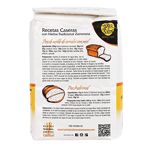 TIERRA DE SABOR harina de fuerza zamorana paquete 1 Kg