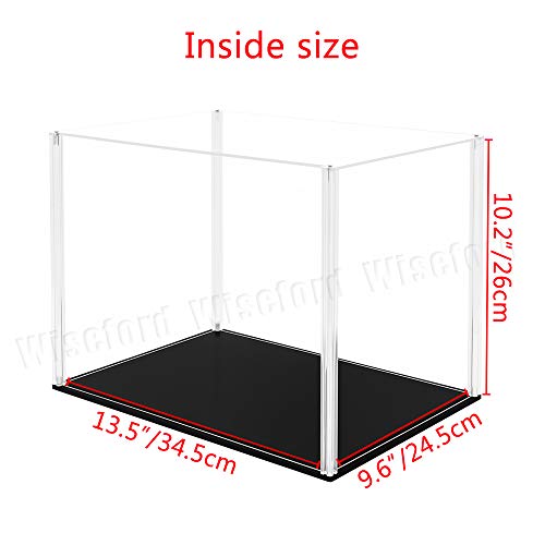 Tingacraft - Vitrina de Acrílico 345 x 245 x 260 mm para Balón de Fútbol