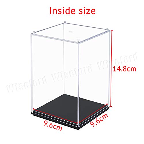 Tingacraft - Vitrina de Acrílico 96 x 96 x 148 mm para Pop Figuras