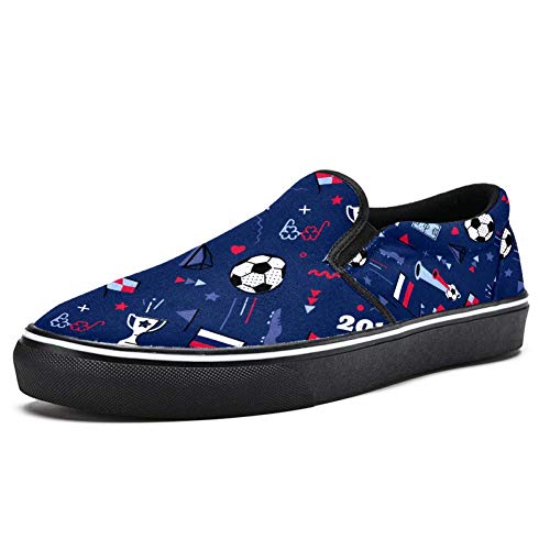 TIZORAX - Mocasines de fútbol con trofeo para mujer y niña, color Multicolor, talla 38.5 EU