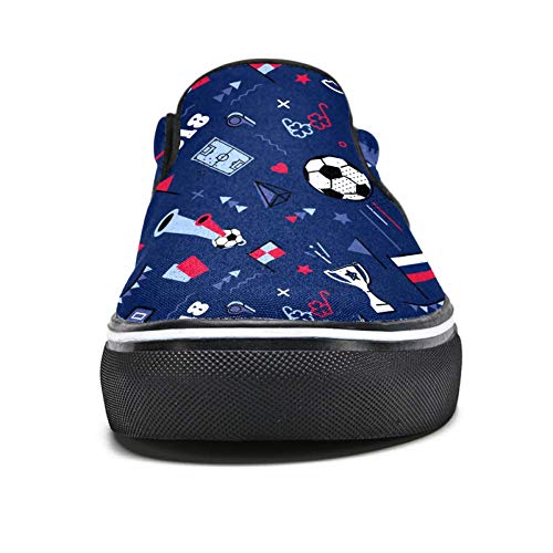 TIZORAX - Mocasines de fútbol con trofeo para mujer y niña, color Multicolor, talla 38.5 EU