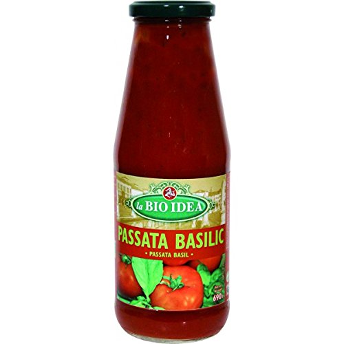 Tomate Passata con Albahaca La Bio Idea 680 g