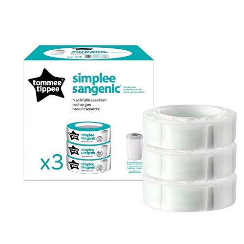 Tommee Tippee 87033502 - Casete de repuesto ,Set de 3