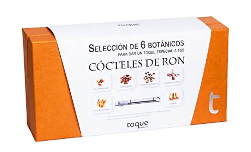 Toque Kit 6 botánicos para Ron: estuche premium con ingredientes, instrucciones y herramienta profesional - 135 g