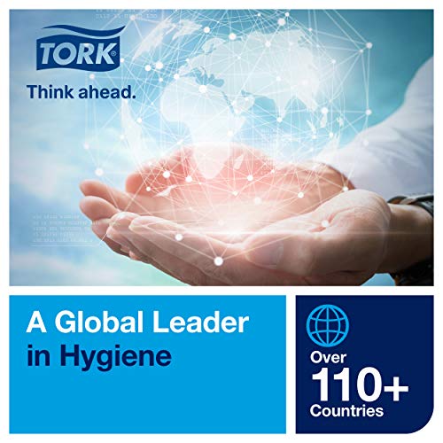 Tork 552000 Dispensador de toallas de mano entre plegadas, compatible con el sistema de Tork H2, Blanco, Large