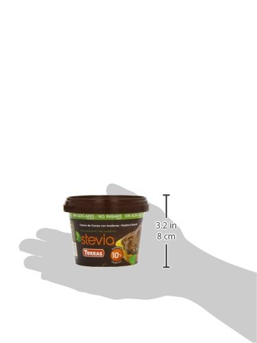 TORRAS Crema DE Cacao con AVELLANAS STEVIA 200G, No aplicable