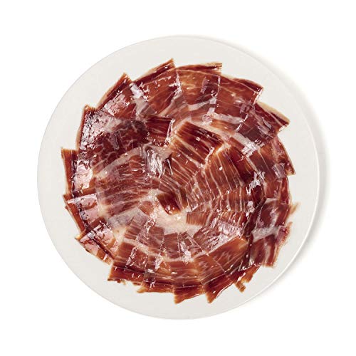 TORRENCINAS, Jamón ibérico de bellota, Jamón ibérico loncheado (cortado a cuchillo), jamón Bellota Pack 5 sobres de 100 gr. Elaboración artesanal en Guijuelo, Salamanca