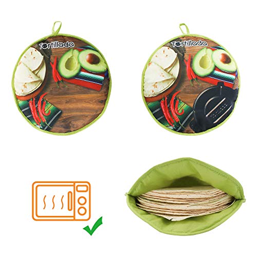 Tortillada – Prensa de Hierro Fundido para Hacer Tortillas + Recetas (25cm) Set + Tortilla Warmer