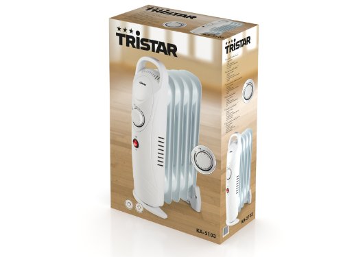 Tristar KA-5103 Radiador eléctrico, Aceite, 5 cuerpos, 500 W