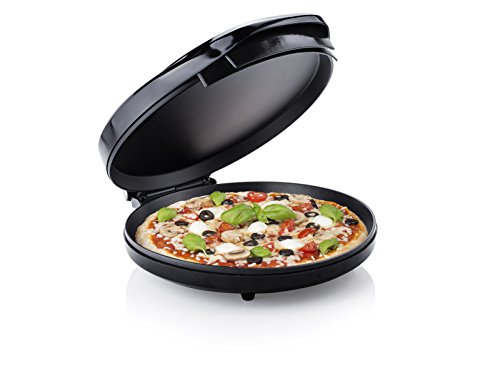 Tristar PZ-2881 Pizzera Máquina para hacer pizzas, 30 cm, termostato regulable, 1450 W, Negro