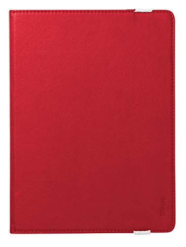 Trust Primo - Funda para Tablet de 10" (función Soporte), Rojo