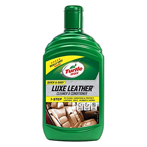 Turtle Wax 51793 Luxe Leather Restaurador Y Limpiador De Asientos De Cuero para Cuero 500Ml