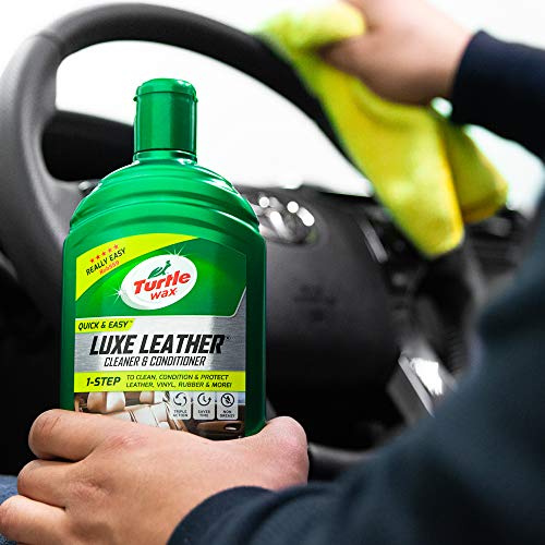 Turtle Wax 51793 Luxe Leather Restaurador Y Limpiador De Asientos De Cuero para Cuero 500Ml