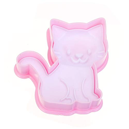 TuToy 3 Unids/Set Cat Cookie Biscuit Émbolo Cortador Fondant Molde De Pastel Molde Para Hornear Herramientas De Cocina