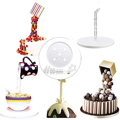 TuToy Kit De Marco De Pastel De Colada Antigravedad Fondant Decoraciones Sugar Craft Making Stand