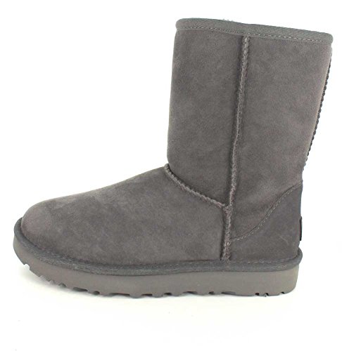 UGG Female Classic Short II Classic Boot, Grey, 6 (UK)