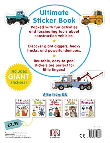 Ultimate Diggers Dumpers Sticker Book (Ultimate Stickers)