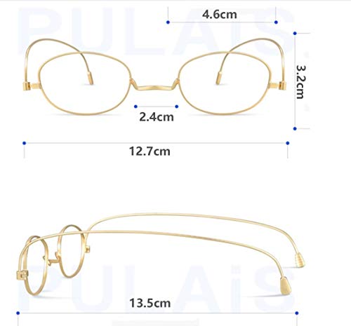 Ultraligero gafas de lectura, anti-fatiga anti-azul vidrios de la radiación de luz, los hombres y las mujeres de las gafas for aliviar la fatiga de los ojos de las gafas de lectura portátiles de alta