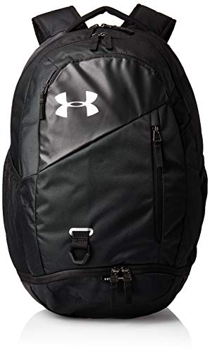 Under Armour Hustle 4.0 Accesorio Deportivo, Mochila para portátil Resistente al Agua, Unisex, Negro, Talla Única