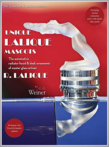 Unique Lalique Mascots: The automotive radiator hood & desk ornaments of master glass artisan R. Lalique (including auction realisation prices with market values guide).