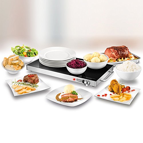 Unold Warming Plate Professional - Calentador de Alimentos (200 W, 240 V, 50-60 Hz, Negro, 350 mm, 570 mm)