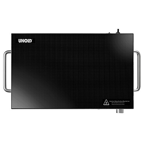 Unold Warming Plate Professional - Calentador de Alimentos (200 W, 240 V, 50-60 Hz, Negro, 350 mm, 570 mm)