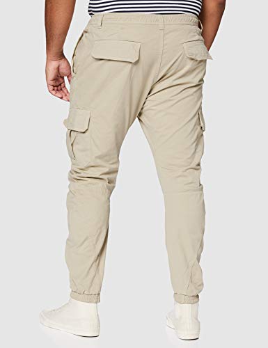 Urban Classics Cargo Jogging Pants Pantalones, Beige (Sand), L para Hombre