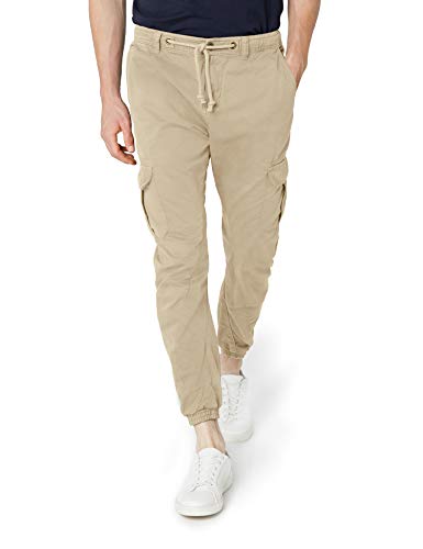 Urban Classics Cargo Jogging Pants Pantalones, Beige (Sand), L para Hombre